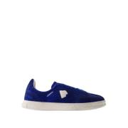 Blauwe Leren Sneakers Ader Error , Blue , Dames