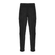 Zwarte Corduroy Broek voor Vrouwen D.Exterior , Black , Dames