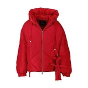 Down Jackets Ottod'Ame , Red , Dames