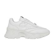 Dames Sneakers van Leer met Logo - Maat 38 Windsor Smith , White , Dam...