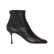 Heeled Boots Francesco Russo , Black , Dames