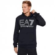 Heren Zwart EA7 Armani Sweatshirt Emporio Armani EA7 , Black , Heren