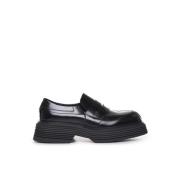Zwarte platte schoenen met 98% katoen THE Antipode , Black , Heren