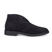 Blauwe Veterschoenen Antica Cuoieria , Blue , Heren