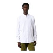 Klassieke Button-Down Overhemd Massimo Alba , White , Heren