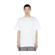 Klassieke Crewneck T-shirt Comme des Garçons , White , Heren