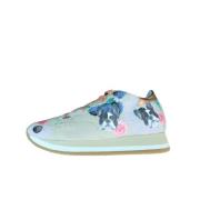 Uniek Bulldog Design Leren Sneakers Philippe Model , Multicolor , Dame...