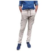 Velours Cargo Broek Mason's , Beige , Heren