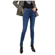 Divine Skinny Hoge Taille Jeans Liu Jo , Blue , Dames