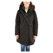 3-in-1 Militaire Donsparka Woolrich , Black , Dames