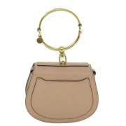 Pre-owned Leather handbags Chloé Pre-owned , Beige , Unisex