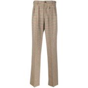 Wide Trousers Giuliva Heritage , Brown , Heren