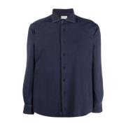 Polyamide Shirt, Gemaakt in Italië Xacus , Blue , Heren
