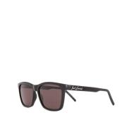 Zonnebril Saint Laurent , Black , Heren