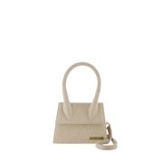 Le Chiquito Moyen Tas Jacquemus , Beige , Dames