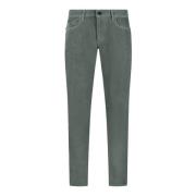 Slim Fit Corduroy Broek Re-Hash , Gray , Heren