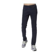 Marineblauwe Perzikhuid Jeans Jacob Cohën , Black , Heren