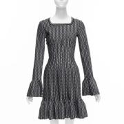 Pre-owned Wool dresses Alaïa Pre-owned , Black , Dames