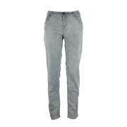 Grijze Elastische Denim Jeans voor Vrouwen Jacob Cohën , Gray , Dames
