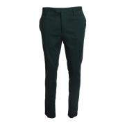 Donkergroene Chino Broek Bencivenga , Green , Heren