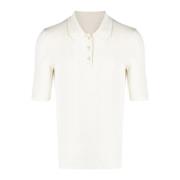 Hoogwaardig SS Poloshirt Maison Margiela , White , Heren