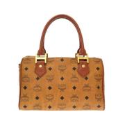 Pre-owned Canvas handbags MCM Pre-owned , Brown , Dames