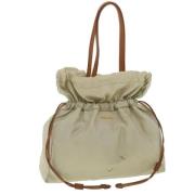 Tweedehands schoudertas Prada Vintage , Beige , Dames