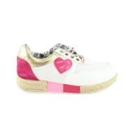 Pre-owned Fabric sneakers Moschino Pre-Owned , Multicolor , Dames