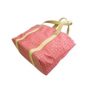 Pre-owned Canvas totes Bvlgari Vintage , Pink , Unisex