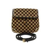 Pre-owned Canvas louis-vuitton-bags Louis Vuitton Vintage , Brown , Da...