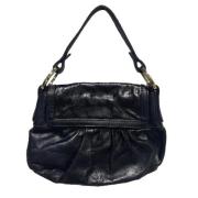 Pre-owned Leather handbags Fendi Vintage , Black , Dames