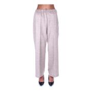 Straight Trousers Aspesi , Beige , Dames