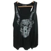 Pre-owned Cotton tops Alexander McQueen Pre-owned , Black , Dames