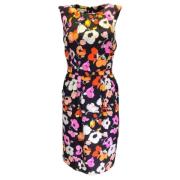 Pre-owned Silk dresses Oscar De La Renta Pre-owned , Multicolor , Dame...