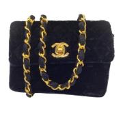 Pre-owned Fabric chanel-bags Chanel Vintage , Black , Dames