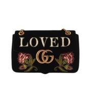 Pre-owned Fabric handbags Gucci Vintage , Black , Dames