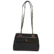 Pre-owned Leather shoulder-bags Bally Pre-owned , Black , Dames