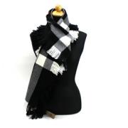 Pre-owned Wool scarves Burberry Vintage , Black , Dames