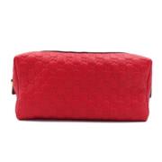 Tweedehands Rode Gucci Tas van Leer Gucci Vintage , Red , Dames