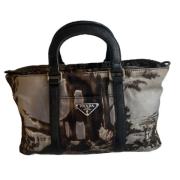 Pre-owned Nylon prada-bags Prada Vintage , Brown , Dames