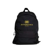 Pre-owned Canvas backpacks Balenciaga Vintage , Black , Unisex