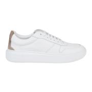 Witte Sneakers, Klassiek Model Herno , White , Dames
