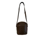 Tweedehands schoudertas Louis Vuitton Vintage , Brown , Dames