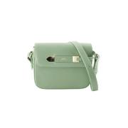 Leather shoulder-bags A.p.c. , Green , Dames