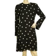 Pre-owned Silk dresses Yves Saint Laurent Vintage , Black , Dames