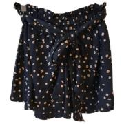 Pre-owned Silk bottoms Isabel Marant Pre-owned , Black , Dames