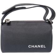 Tweedehands Grijze Nylon Chanel tas Chanel Vintage , Gray , Unisex