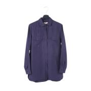 Pre-owned Fabric tops Prada Vintage , Blue , Dames