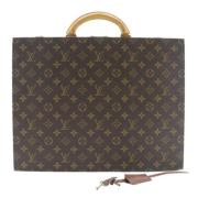 Pre-owned Canvas louis-vuitton-bags Louis Vuitton Vintage , Brown , Da...