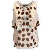 Pre-owned Silk tops Marni Pre-owned , Multicolor , Dames